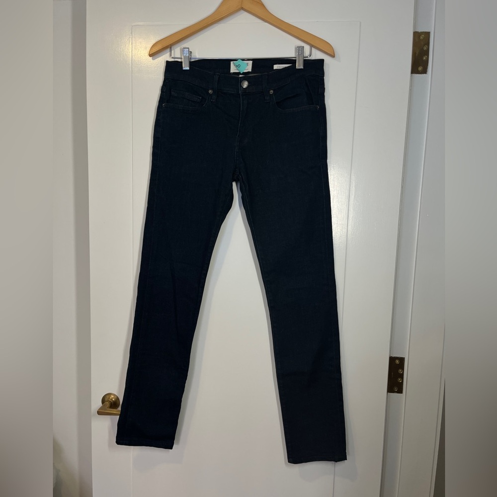 Frame Denim Men's Deep Indigo Skinny Jeans